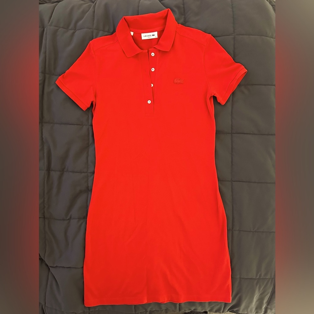 Lacoste Women’s Classic Pique Polo Dress